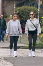 MINKA KELLY and KHATIRA RAFIQZADA Out for Breakfast in Los Feliz 02/27/2024