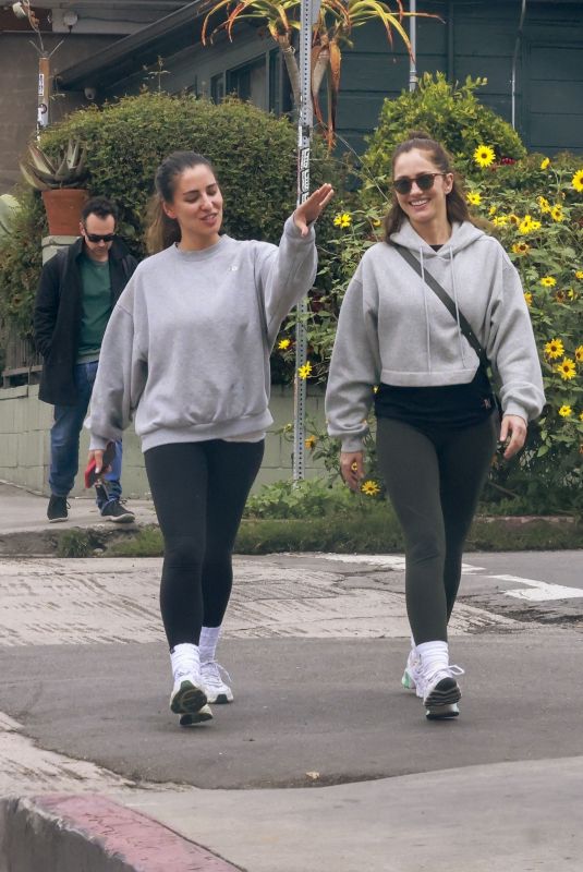 MINKA KELLY and KHATIRA RAFIQZADA Out for Breakfast in Los Feliz 02/27/2024