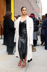MISTY COPELAND Arrives at Jason Wu Fashion Show in New York 02/11/2024