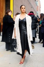 MISTY COPELAND Arrives at Jason Wu Fashion Show in New York 02/11/2024