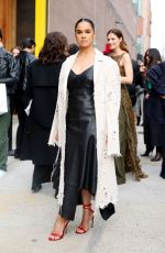 MISTY COPELAND Arrives at Jason Wu Fashion Show in New York 02/11/2024
