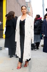 MISTY COPELAND Arrives at Jason Wu Fashion Show in New York 02/11/2024