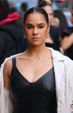 MISTY COPELAND Arrives at Jason Wu Show at New York Fashion Week 02/11/2024