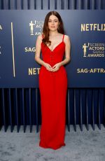 MOLLY GORDON at 30th Annual Screen Actors Guild Awards in Los Angeles 02/24/2024
