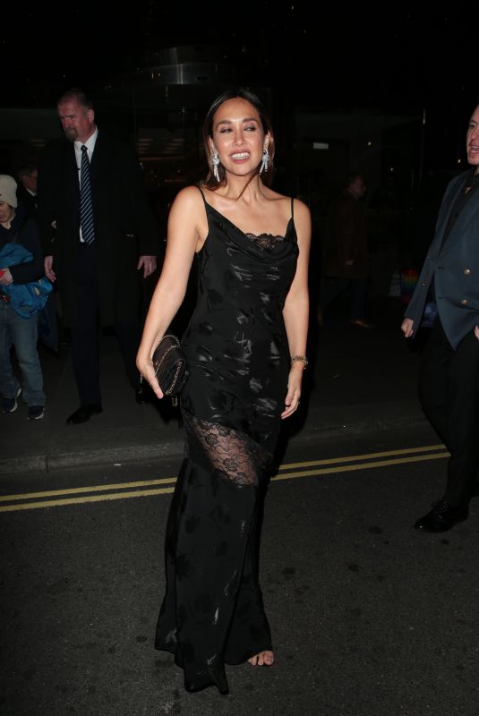 MYLEENE KLASS Arrives at TV Choice Awards 2024 in London 02/12/2024