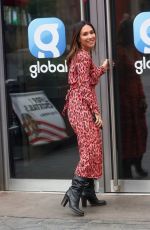 MYLEENE KLASS Leaves Smooth Radio in London 02/03/2024