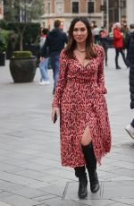 MYLEENE KLASS Leaves Smooth Radio in London 02/03/2024