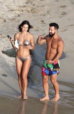 NAAJA in Bikini at a Beach in St Barts 02/21/2024
