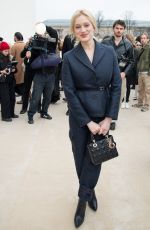 NADIA TERESZKIEWICZ Arrives at Christian Dior Fashion Show at Paris Fashion Week 02/27/2024