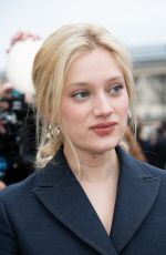 NADIA TERESZKIEWICZ Arrives at Christian Dior Fashion Show at Paris Fashion Week 02/27/2024