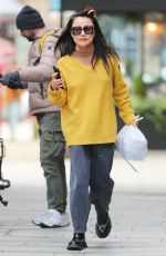 NANCY XU Leaves Her Hotel in Leeds 02/02/2024