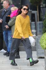 NANCY XU Leaves Her Hotel in Leeds 02/02/2024