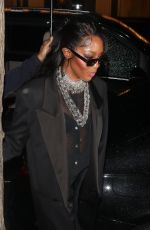 NAOMI CAMPBELL Arrives at Hugo Boss LFW Party at The Twenty Two Mayfair in London 02/17/2024