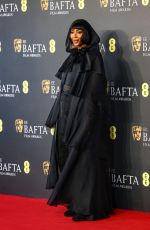 NAOMI CAMPBELL at EE Bafta Film Awards 2024 in London 02/18/2024