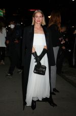 NAOMI WATSS and KAI SCHREIBER Arrives at Khaite Fashion Show in New York 02/10/2024