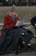 NAOMI WATTS on the Set of The Friend in New York 02/08/2024