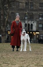 NAOMI WATTS on the Set of The Friend in New York 02/08/2024