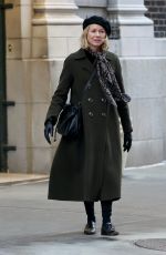 NAOMI WATTS on the Set of The Friend Manhattan 02/16/2024