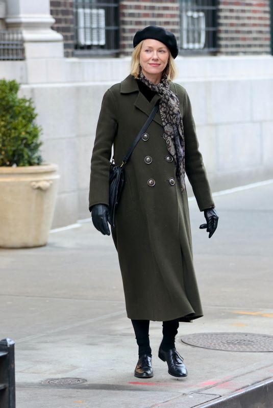 NAOMI WATTS on the Set of The Friend Manhattan 02/16/2024