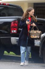 NATALIE PORTMAN Heading to Dinner with a Friend in Los Angeles 02/19/2024