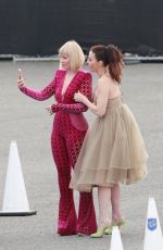 NATASHA BEDINGFIELD Prepares for Red Carpet at People