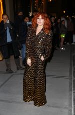 NATASHA LYONNE Arrives at Chanel Dinner in New York 02/07/2024