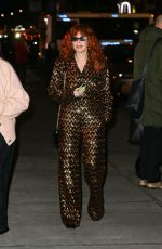 NATASHA LYONNE Arrives at Chanel Dinner in New York 02/07/2024