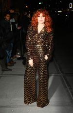 NATASHA LYONNE Arrives at Chanel Dinner in New York 02/07/2024