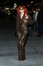 NATASHA LYONNE Arrives at Chanel Dinner in New York 02/07/2024