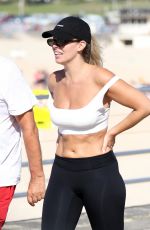 NATASHA OAKLEY Out for Morning Walk at Bondi Beach 02/11/2024