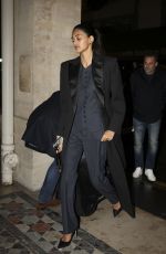 NEELAM GILL Arrives at Hotel Costes in Paris 02/26/2024