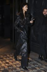 NEELAM GILL Leaves Costes Restaurant in Paris 02/27/2024
