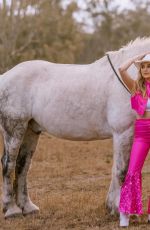 NICOLA CRISA at a Photoshoot 02/06/2024