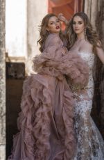 NICOLA CRISA at a Photoshoot, January 2024