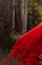 NICOLA CRISA at a Photoshoot, January 2024