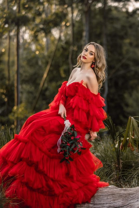 NICOLA CRISA at a Photoshoot, January 2024