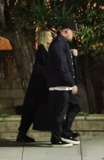 NICOLE RICHIE and Joel Madden on a Dinner Date at Matsuhisa in Beverly Hills 02/01/2024