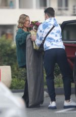NICOLE YOUNG Filming Selling Sunset Managing Wardrobe and Flowers in Holywood 02/01/2024