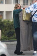 NICOLE YOUNG Filming Selling Sunset Managing Wardrobe and Flowers in Holywood 02/01/2024