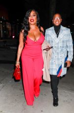 NIECY NASH and Jessica Betts Out for Dinner at Catch Steak LA in Los Angeles 02/22/2024