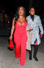 NIECY NASH and Jessica Betts Out for Dinner at Catch Steak LA in Los Angeles 02/22/2024