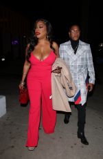 NIECY NASH and Jessica Betts Out for Dinner at Catch Steak LA in Los Angeles 02/22/2024