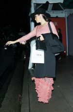 NIKKI REED Leaves Dior Party at Dulce Vita Restaurant in Beverly Hills 02/06/2024
