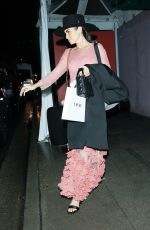 NIKKI REED Leaves Dior Party at Dulce Vita Restaurant in Beverly Hills 02/06/2024