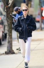 NINA AGDALE Heading to Her Appointment in New York 02/27/2024