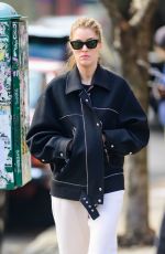 NINA AGDALE Heading to Her Appointment in New York 02/27/2024