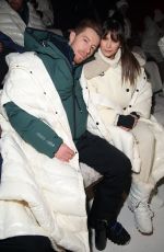 NINA DOBREV at Moncler Grenoble Fall/Winter 2024 Fashion Show in St Moritz 02/03/2024