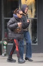 NOOMI RAPACA and Her Half-sister VALA NOREN Out in New York 02/11/2024