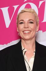 OLIVIA COLMAN at Wicked Little Letters - Scandaleusement Votre Premiere at Drugstore Publicis Cinema in Paris 02/14/2024