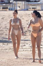 OLIVIA CULPO, KRISTIN JUSZCZYK and CLAIRE COLETTE in Bikinis at a Beach in Cabo San Lucas 02/19/2024